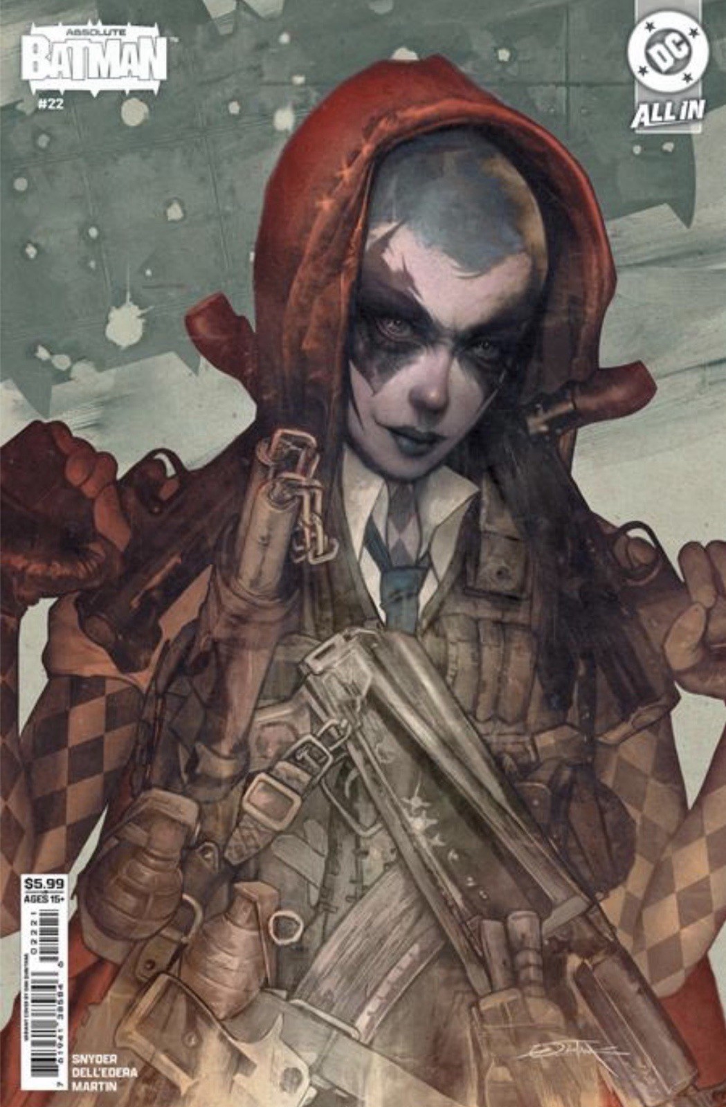 Absolute Batman #22 Cover B Dan Quintana Card Stock Variant DC NM