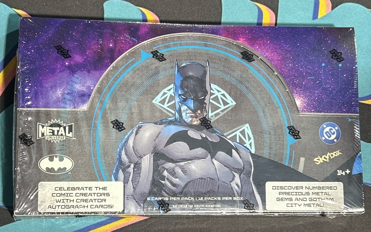 2025 Upper Deck Batman Skybox Metal Universe Hobby Box Sealed Free Shipping DC