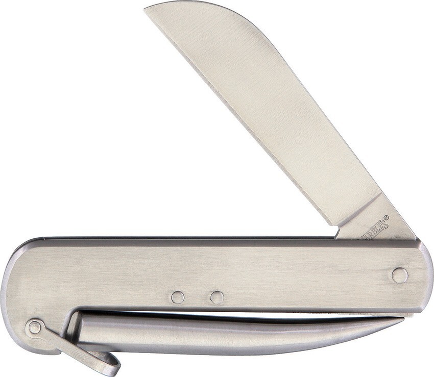 Marbles Stainless Riggers Sheepsfoot Marlin Spike Satin Folding Knife 551