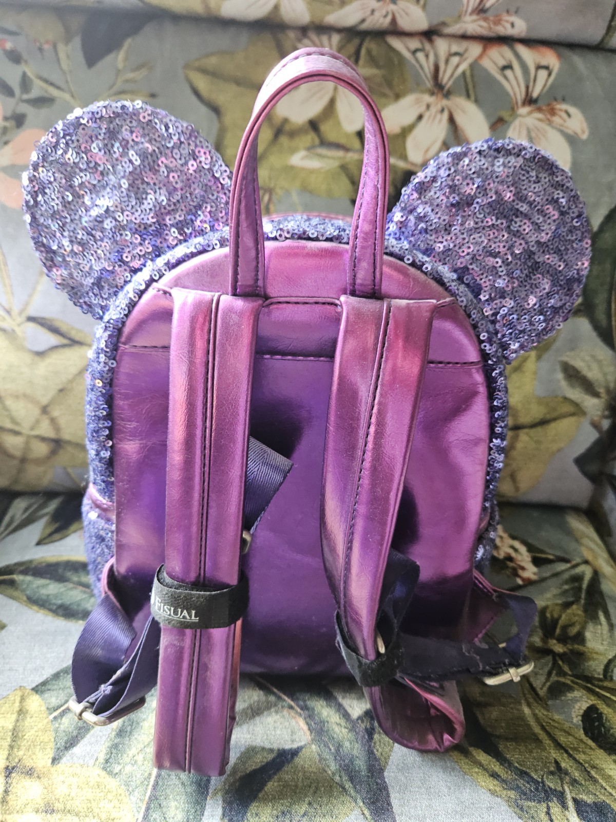 Loungefly Disney Purple Potion Sequin Bag & Ears Set