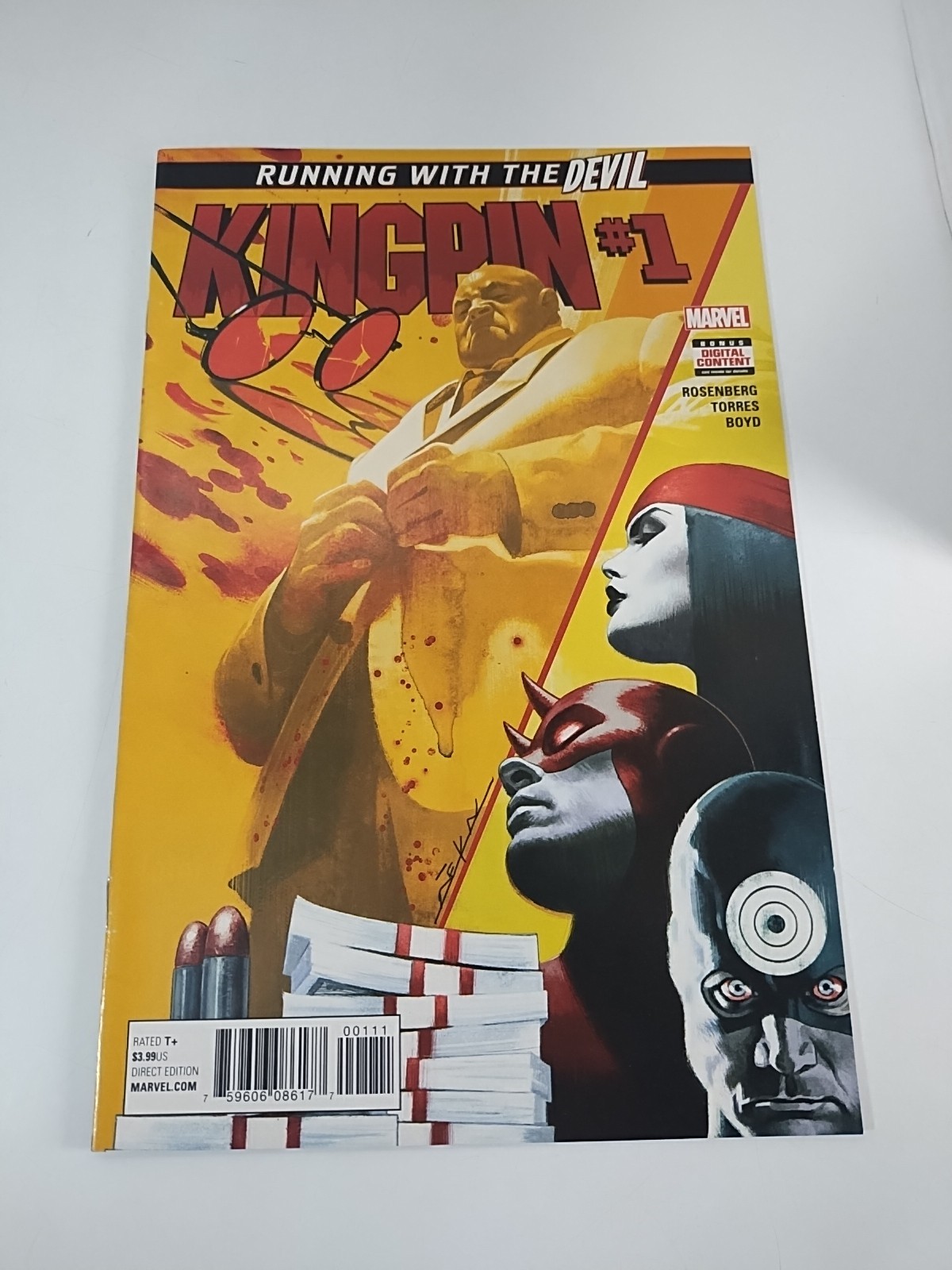 Kingpin #1 Comic Book (2017) Running With The Devil {Carded & Bagged}