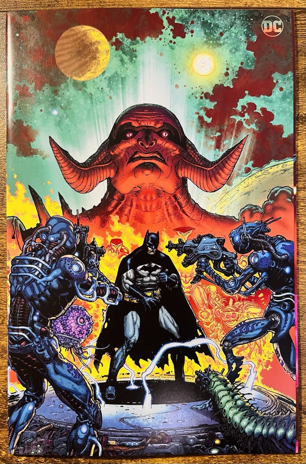 BATMAN OFF-WORLD 1 NM/NM+ DOUG MAHNKE LOCAL COMIC SHOP DAY VIRGIN VARIANT 2024
