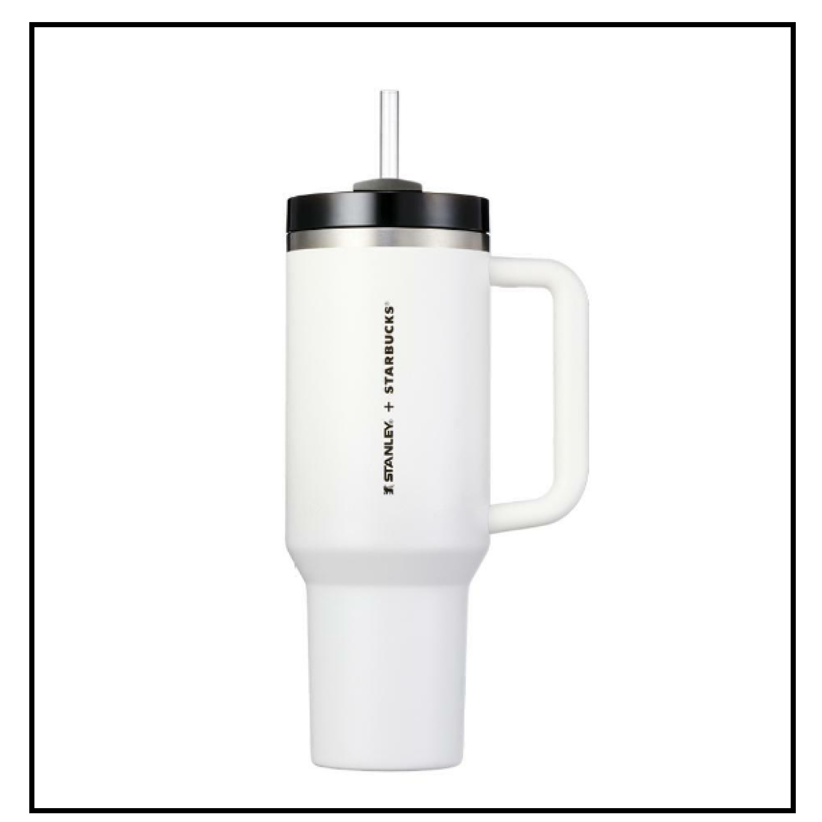 Starbucks Korea 2024 Autumn SS White Stanley Quencher Tumbler 1183ml
