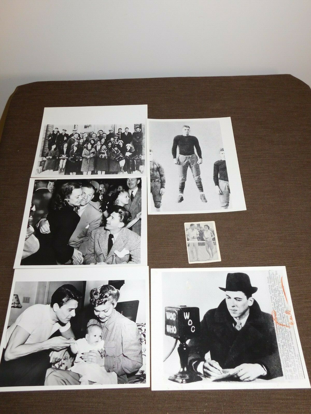 VINTAGE UNITED PRESS INTL BEFORE PRESIDENT RONALD REAGAN 5 10″ X 8″ PHOTOS