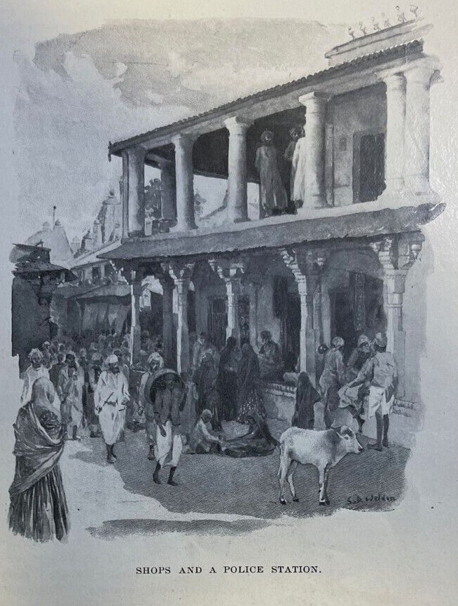 1900 Oudeypore India illustrated