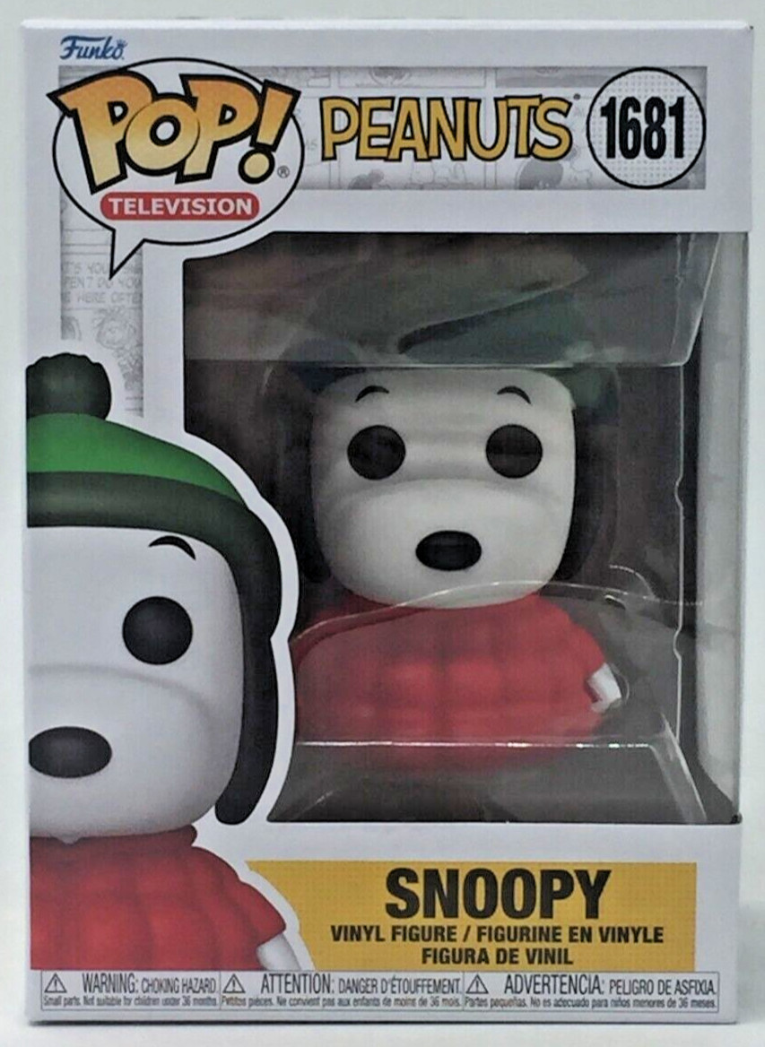 Funko Pop! Animation Peanuts Snoopy #1681 With Pop Protector