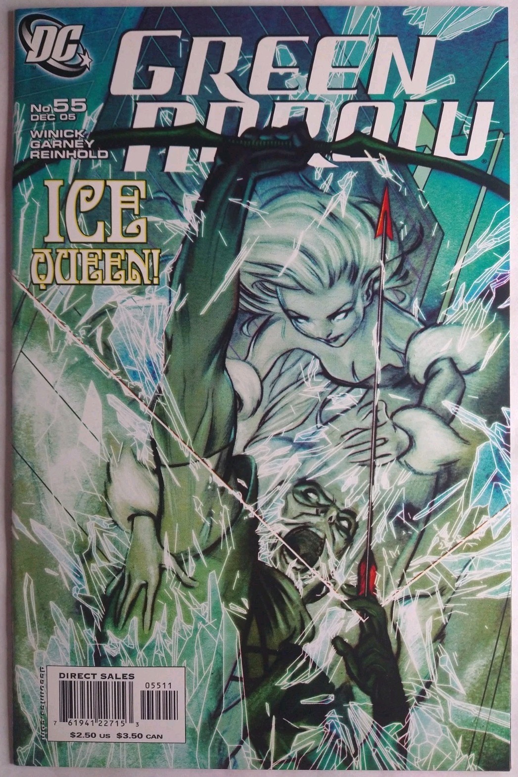 DC Comics Green Arrow #55 VF/NM 9.0