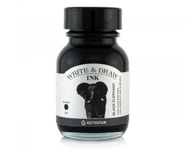 Octopus Black Elephant Write and Draw Ink 347 50 ml