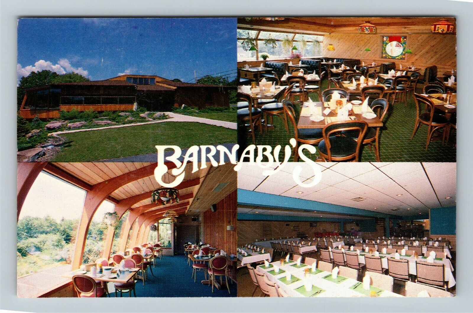 Stroudsburg PA-Pennsylvania, Barnaby’s, Advertising, Vintage Postcard