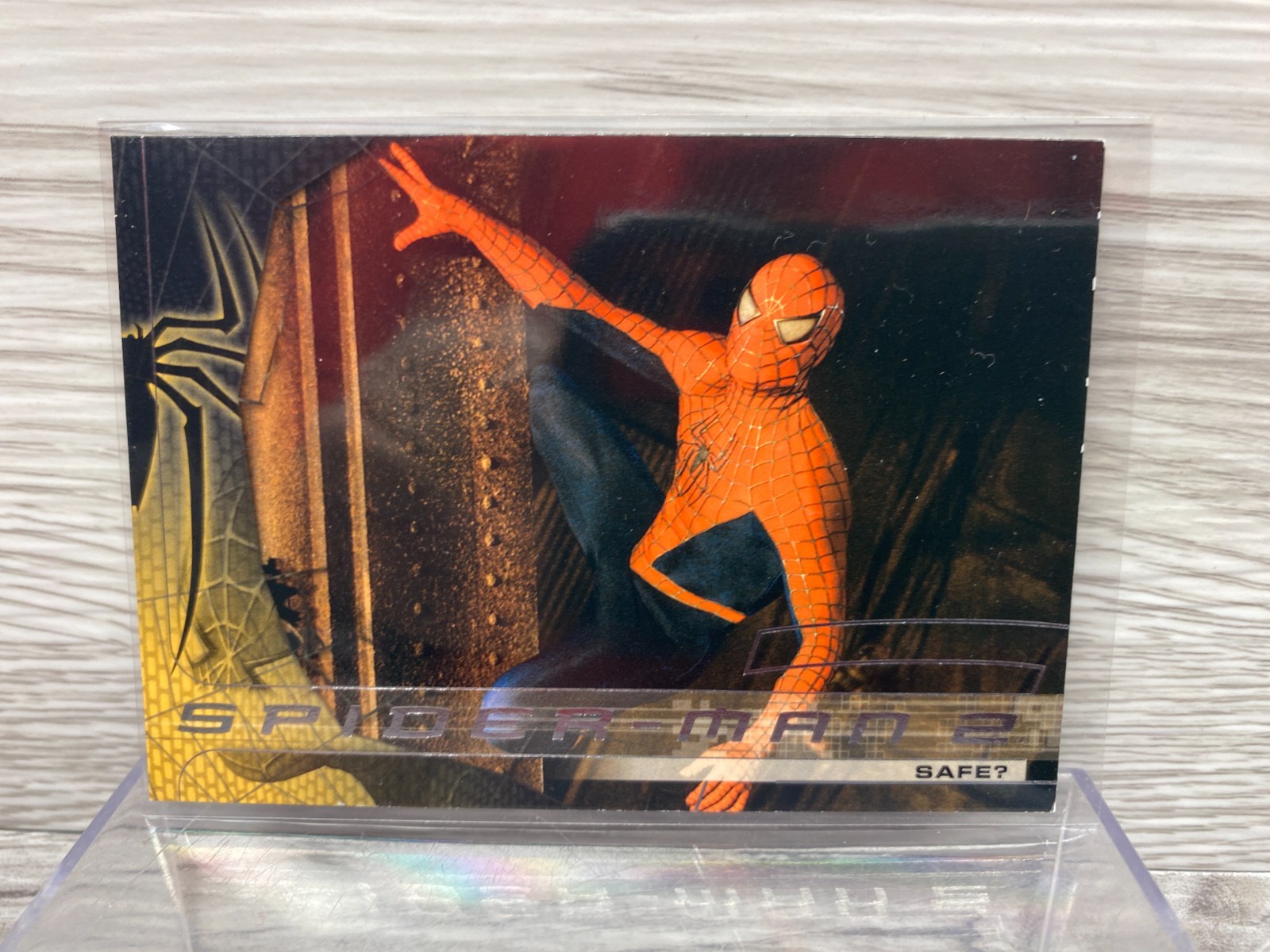 NM 2004 Upper Deck Entertainment Spider-Man 2 Safe? #SMC-69