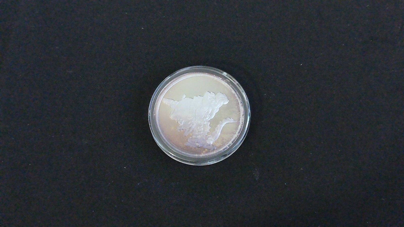 1990 Disney Fantasia 50th Anniversary Alligator Hippo 1oz .999 Silver Proof COA