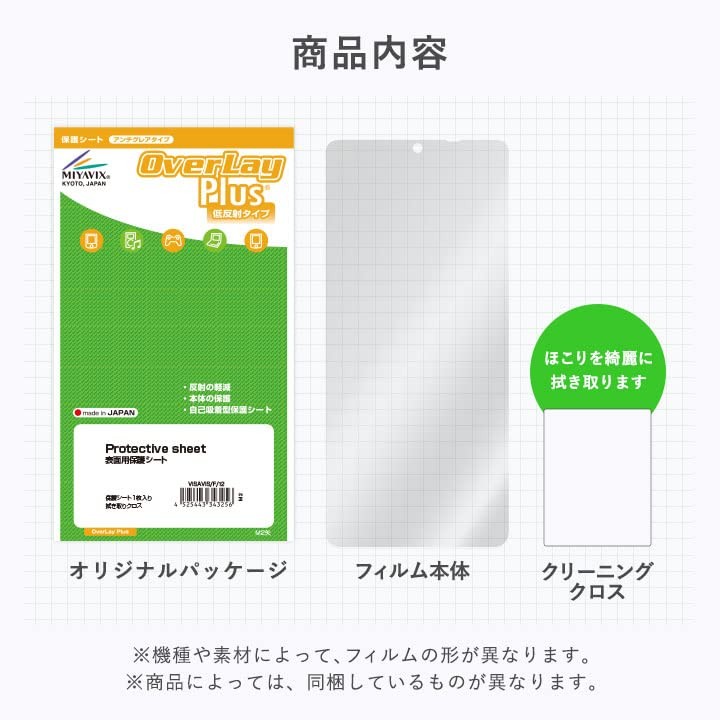 Miyabix Nintendo Switch 2 Screen Protector Film – Anti-Reflective, Anti-Fingerp_