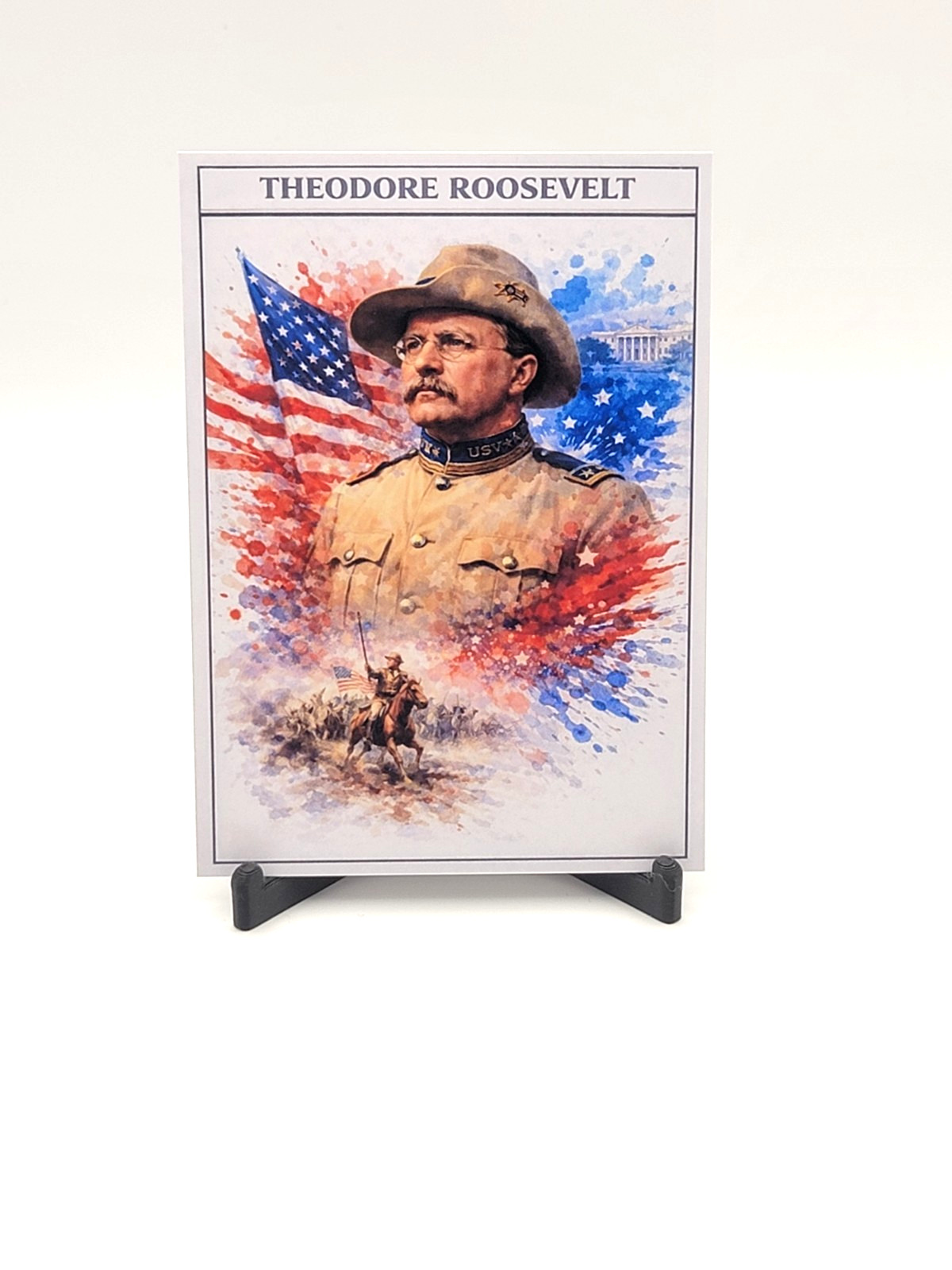 ACEO Custom Fan Art Card – Theodore Roosevelt American History Tribute