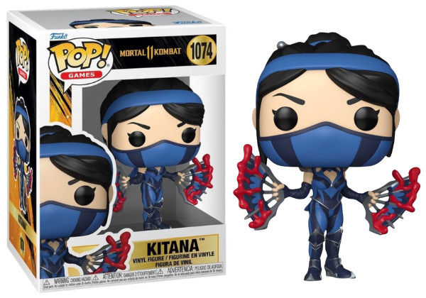 Funko Pop! Kitana, Fatality, Mortal Kombat 1074 in PopShield Protector