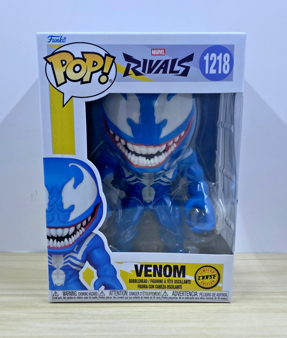 Funko Pop! #1218 Marvel Rivals – Venom (Blue) Limited Chase Exclusive
