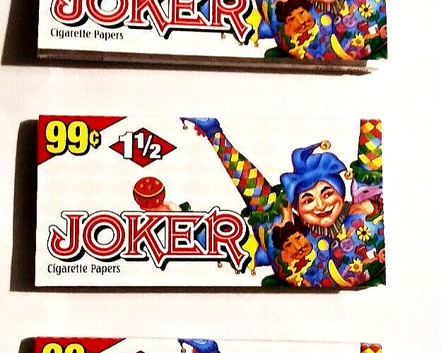 Joker 1 1/2 Rolling Papers *Best Price* DISCOUNTS *FREE USA SHIPPING*!