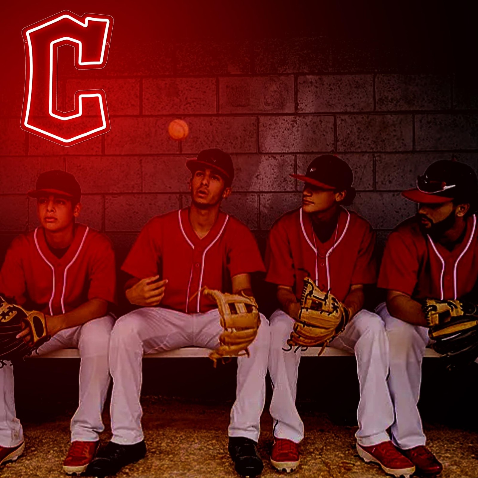 Baseball Neon Sign for Wall Decor Baseball Neon Light for Man Cave Dimmable T…