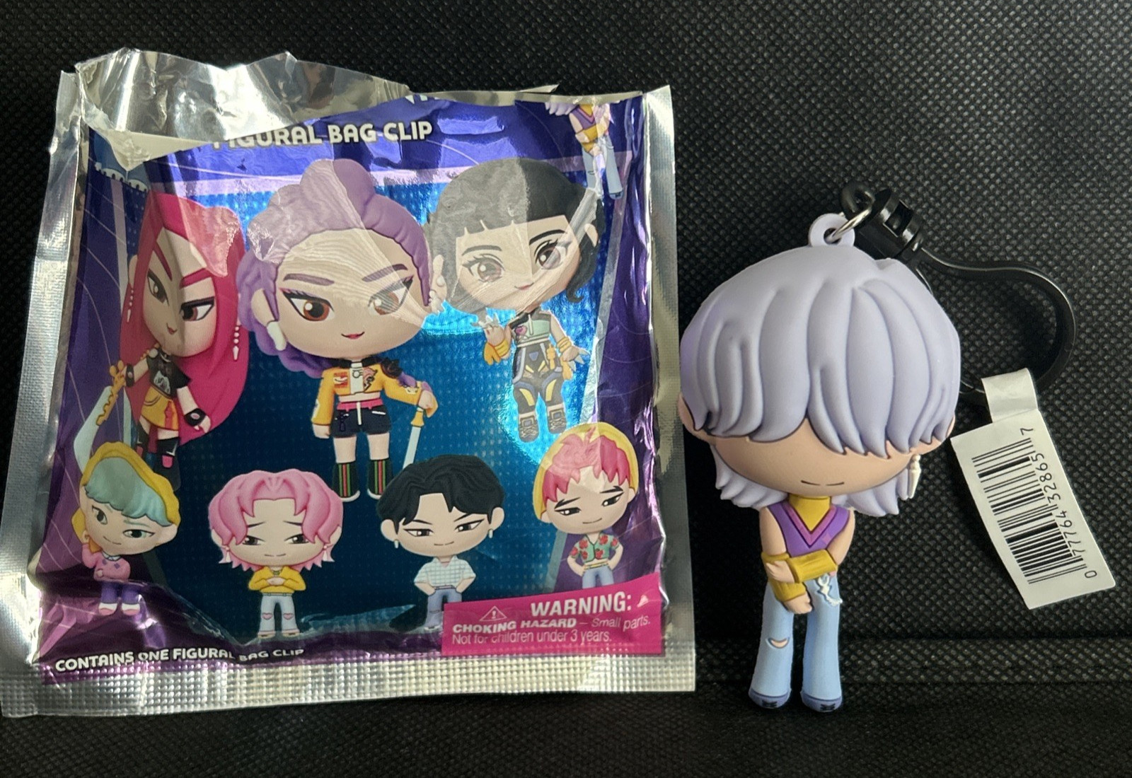 KPop Demon Hunters Saja Boys Mystery Series Figural Blind Bag Clip NWT