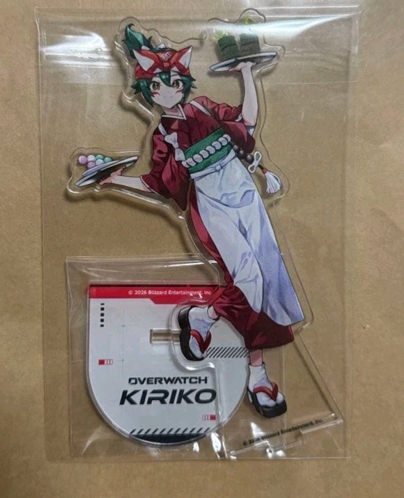 ​Overwatch 2 Kiriko Acrylic Stand DICE Japan Exclusive Kimono Waitress Ver.