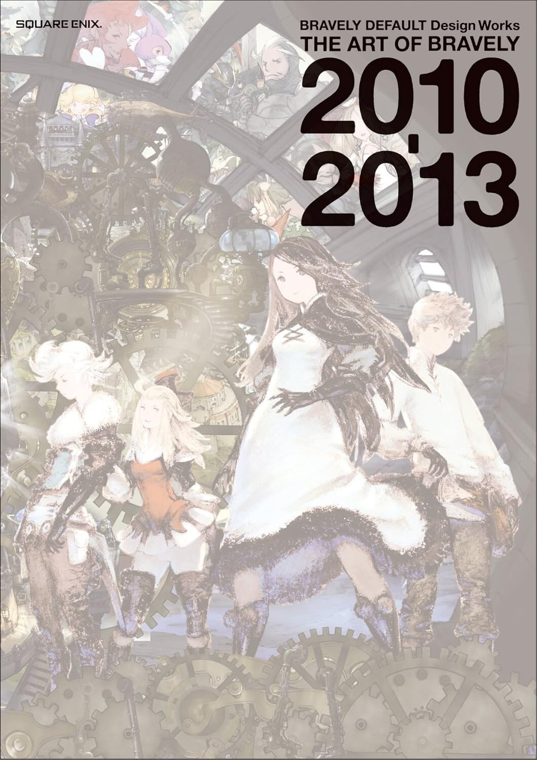 Bravely Default Design Works THE ART OF BRAVELY 2010-2013 JAPAN Book