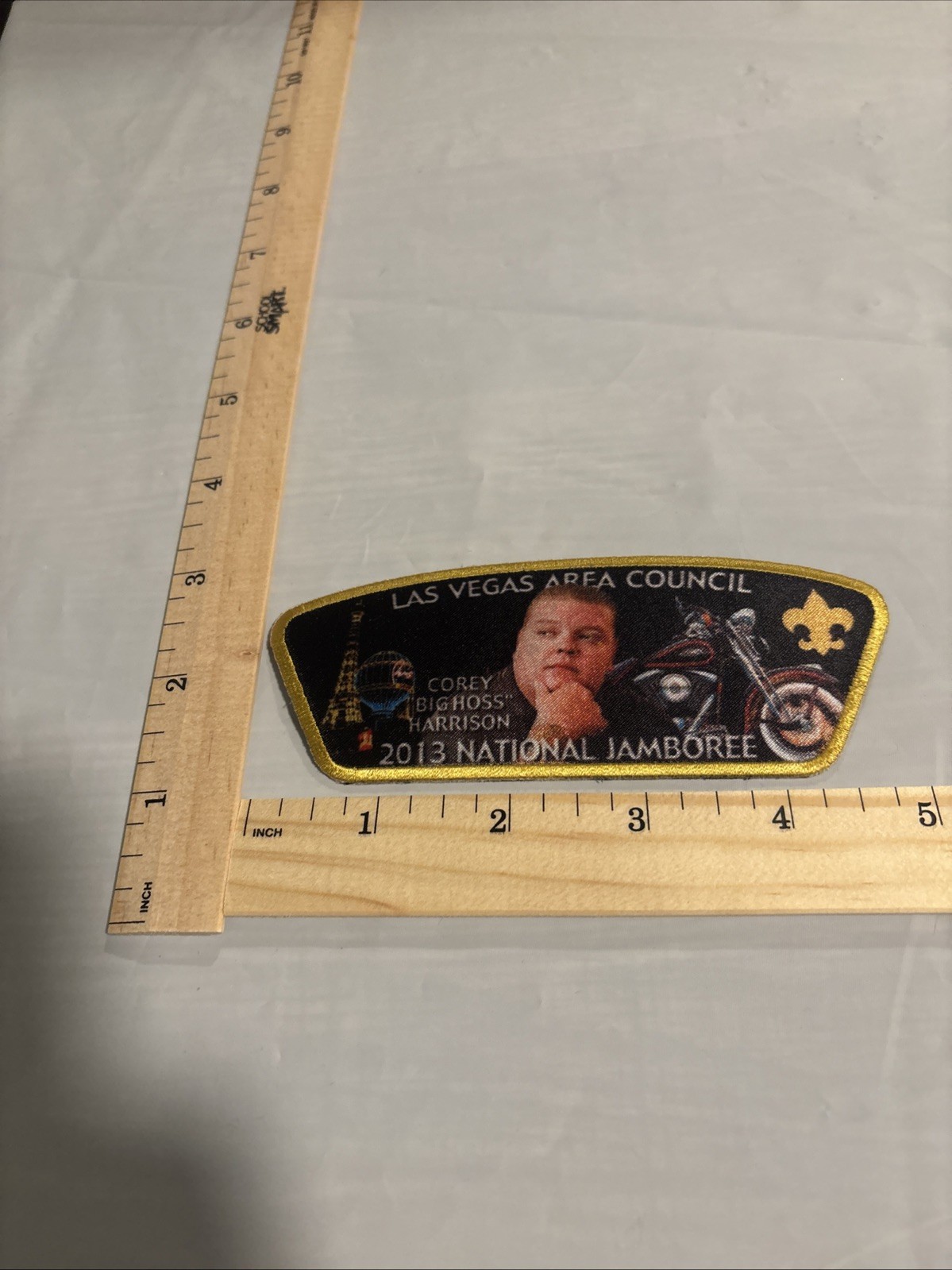 2013 National Jamboree Patch Las Vegas Area Council GLD Bdr. PAWN STARS