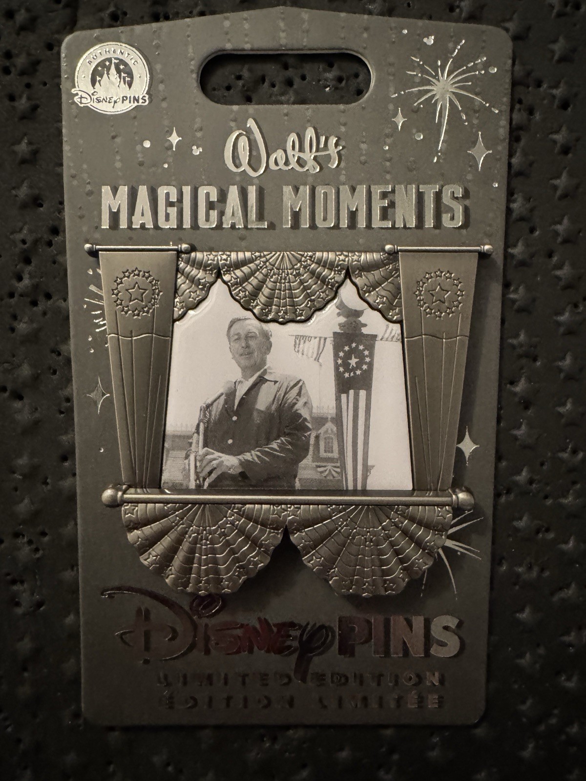 Walt Disney Dedication Speech Walt’s Magical Moments Limited Edition Pin