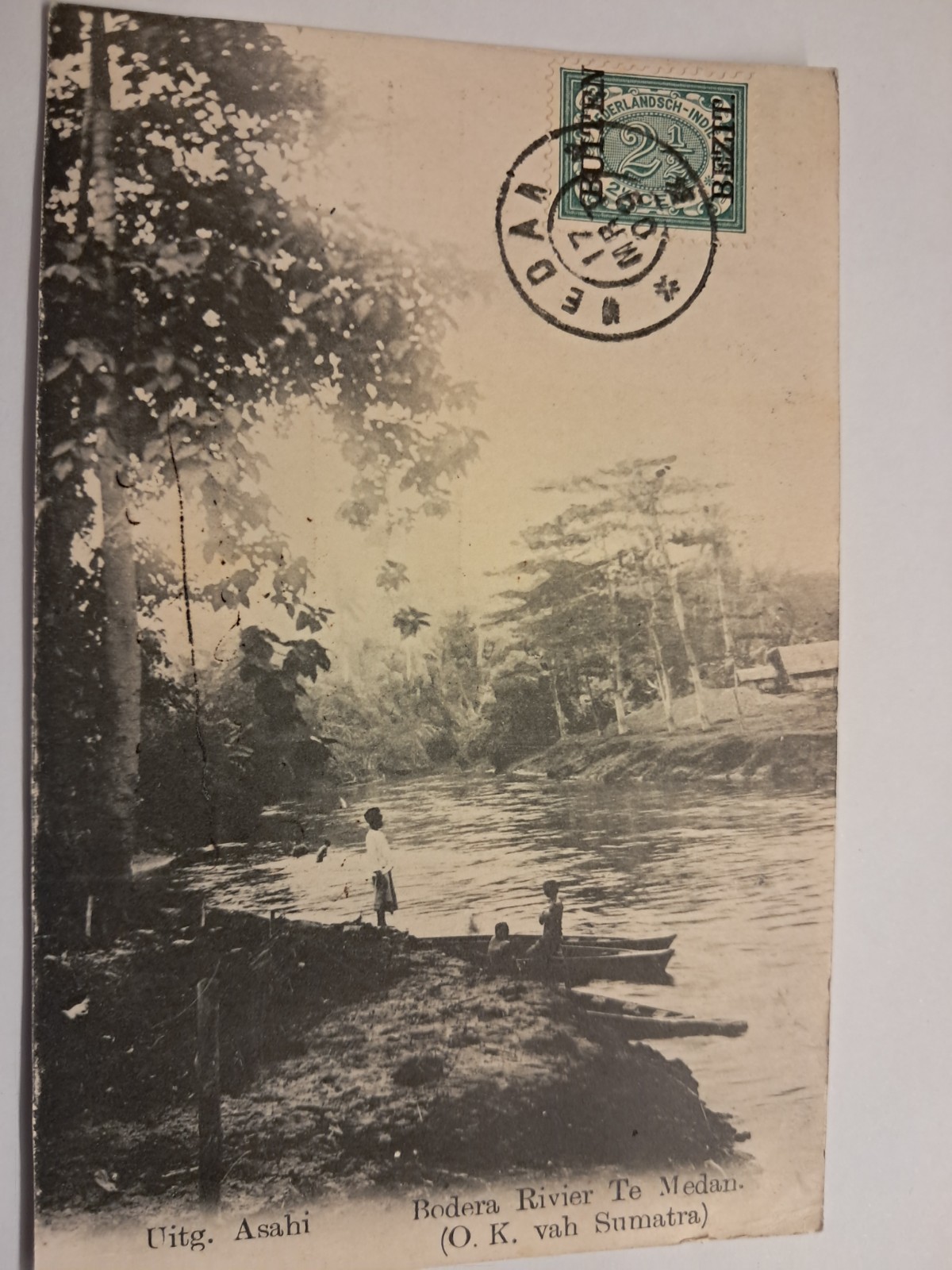 Postcard – Indonesia Sumatra – Uitg. Asahi – Bodera River Medan