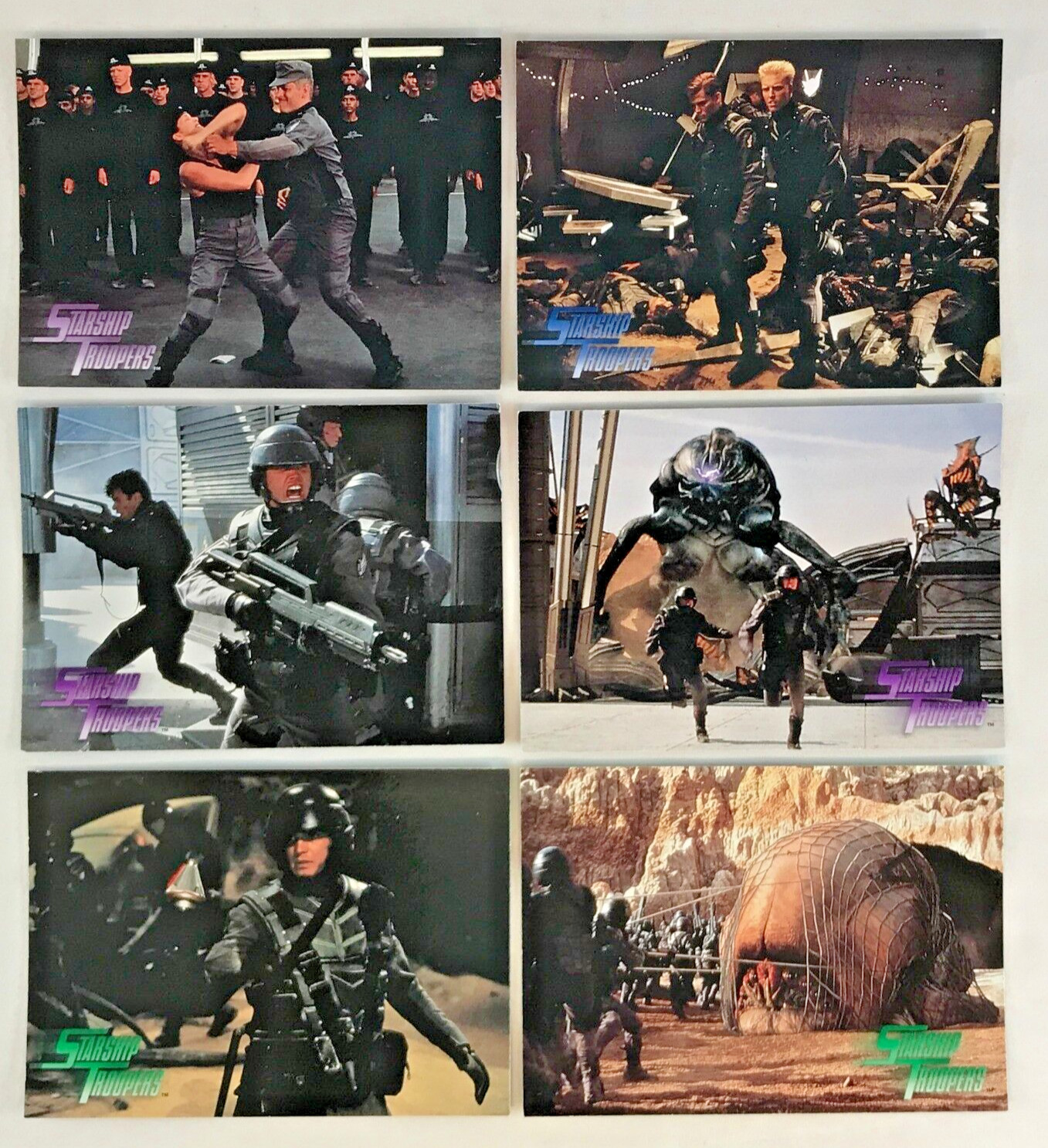 STARSHIP TROOPERS (Inkworks 1997) Complete Sci-Fi Movie Card Set DENISE RICHARDS