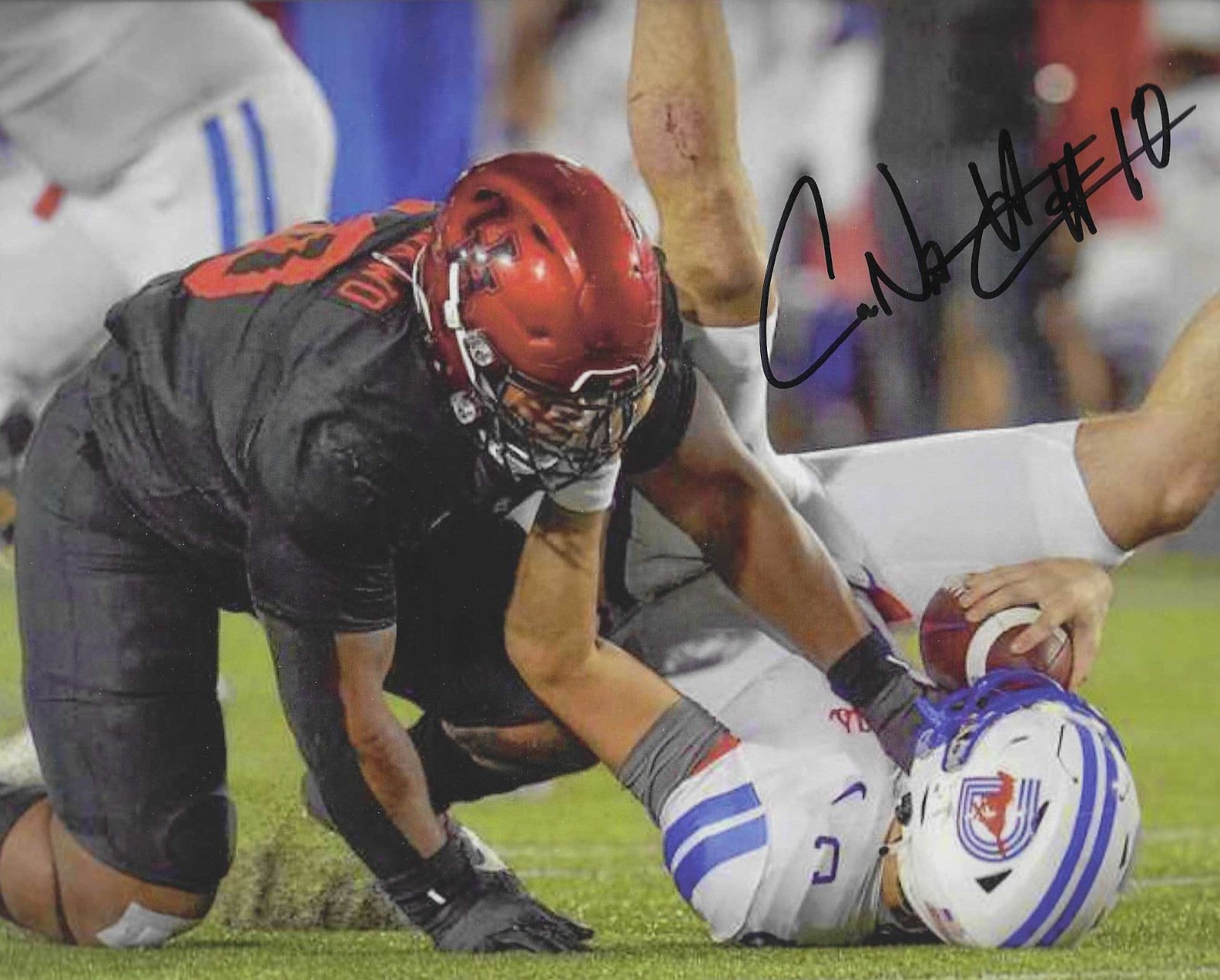 Chidozie Nwankwo Autographed Signed 8×10 Photo NCAA University Of Houston w/COA