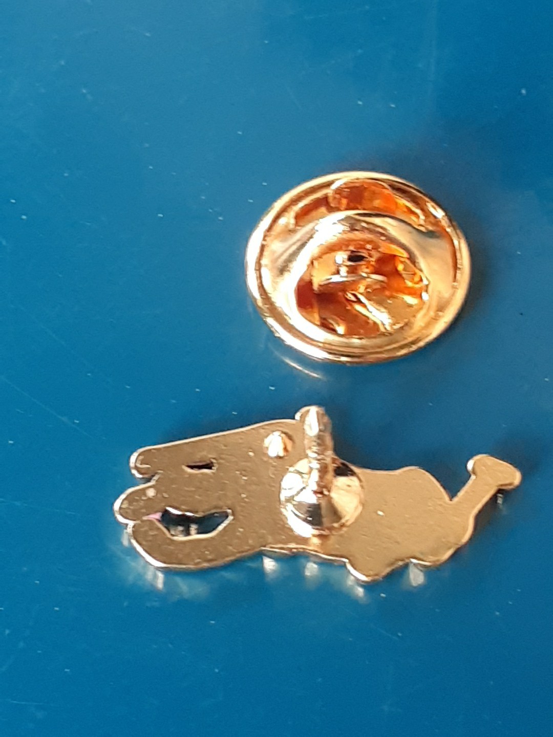 POLO Ralph Lauren Pink Pony Rider Enamel Hat Lapel Pin Pinback Tie Tac