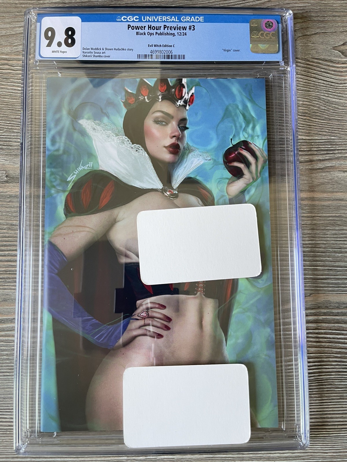 Power Hour Preview #3 Evil Witch Ed. C Full Naughty CGC 9.8 LTD 325 Shikarii