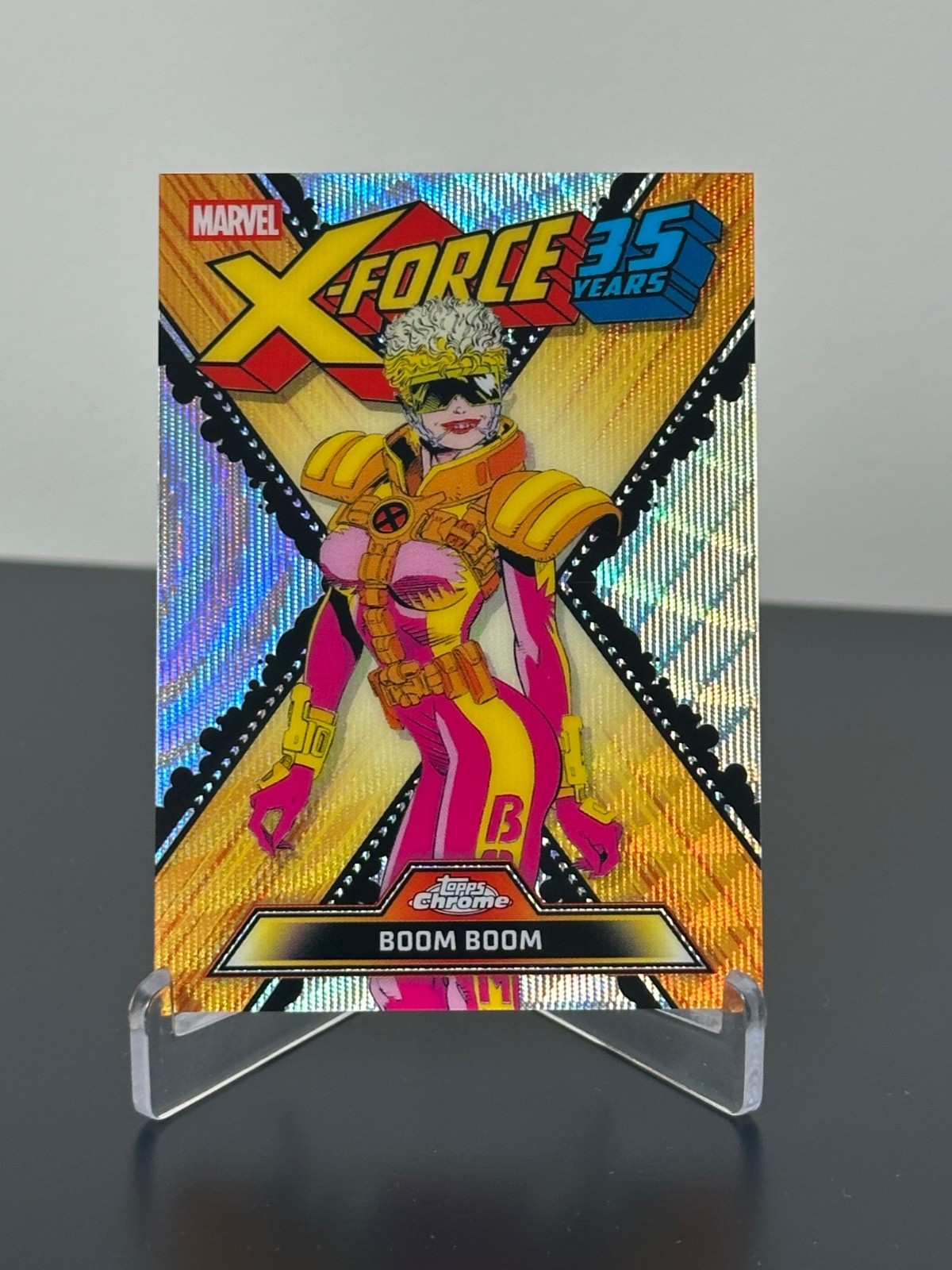 2026 Topps Chrome Marvel X-Force 35 Years Boom-Boom XF-0