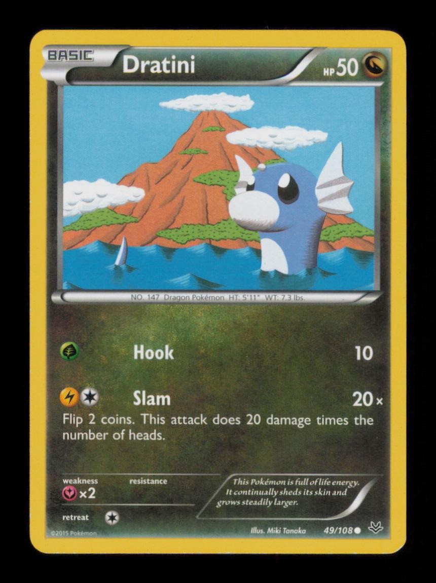 DRATINI COMMON 49/108 LP POKEMON