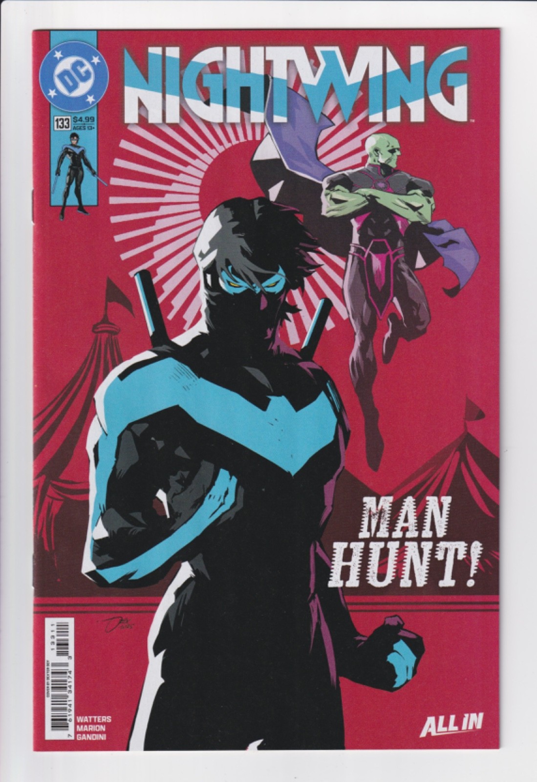 NIGHTWING #133 NM 12/17/25 Dan Watters DC A-Z single