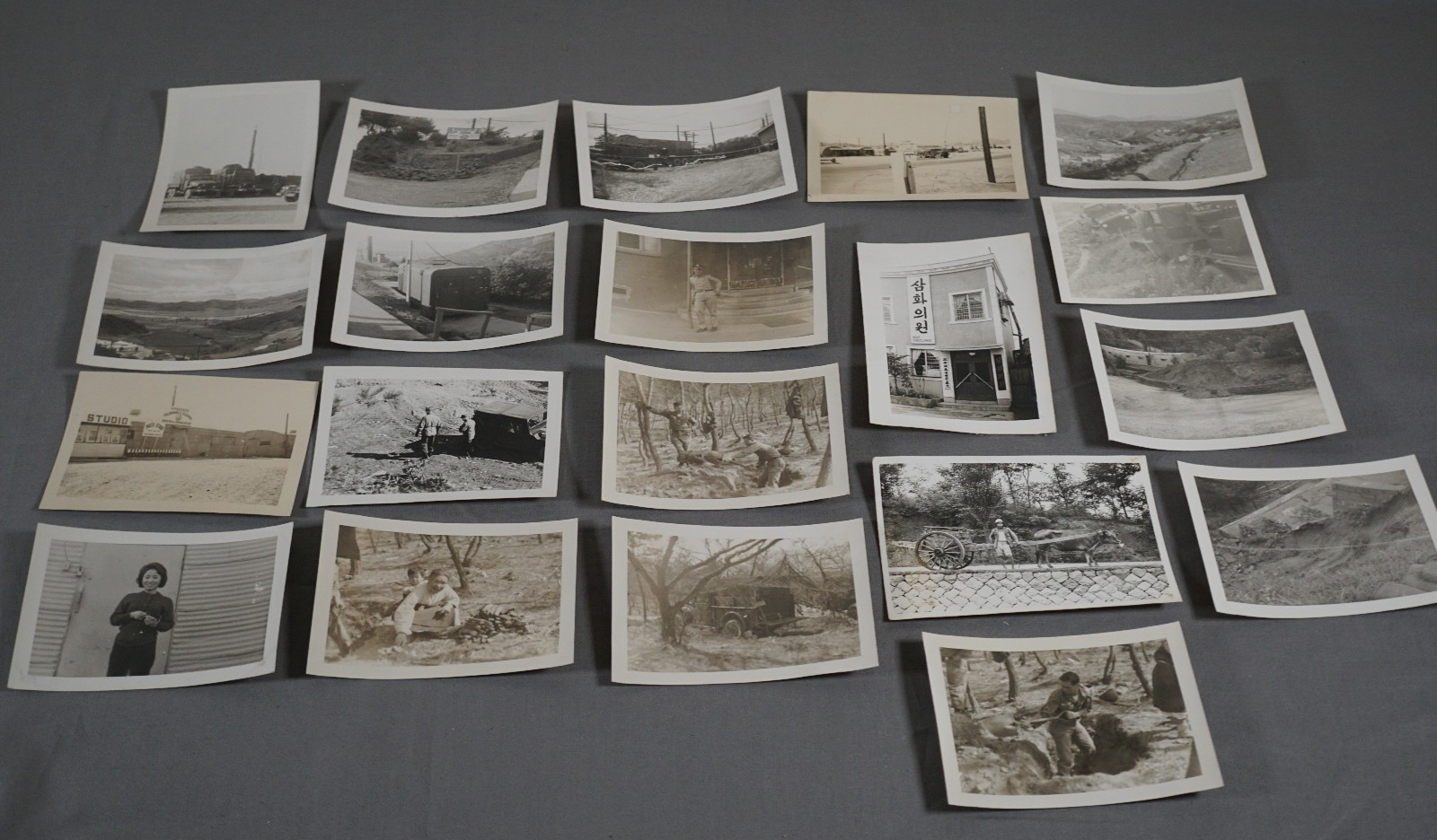 Mix Lot of Vintage 1960s Photographs Military South Korea – Lot C