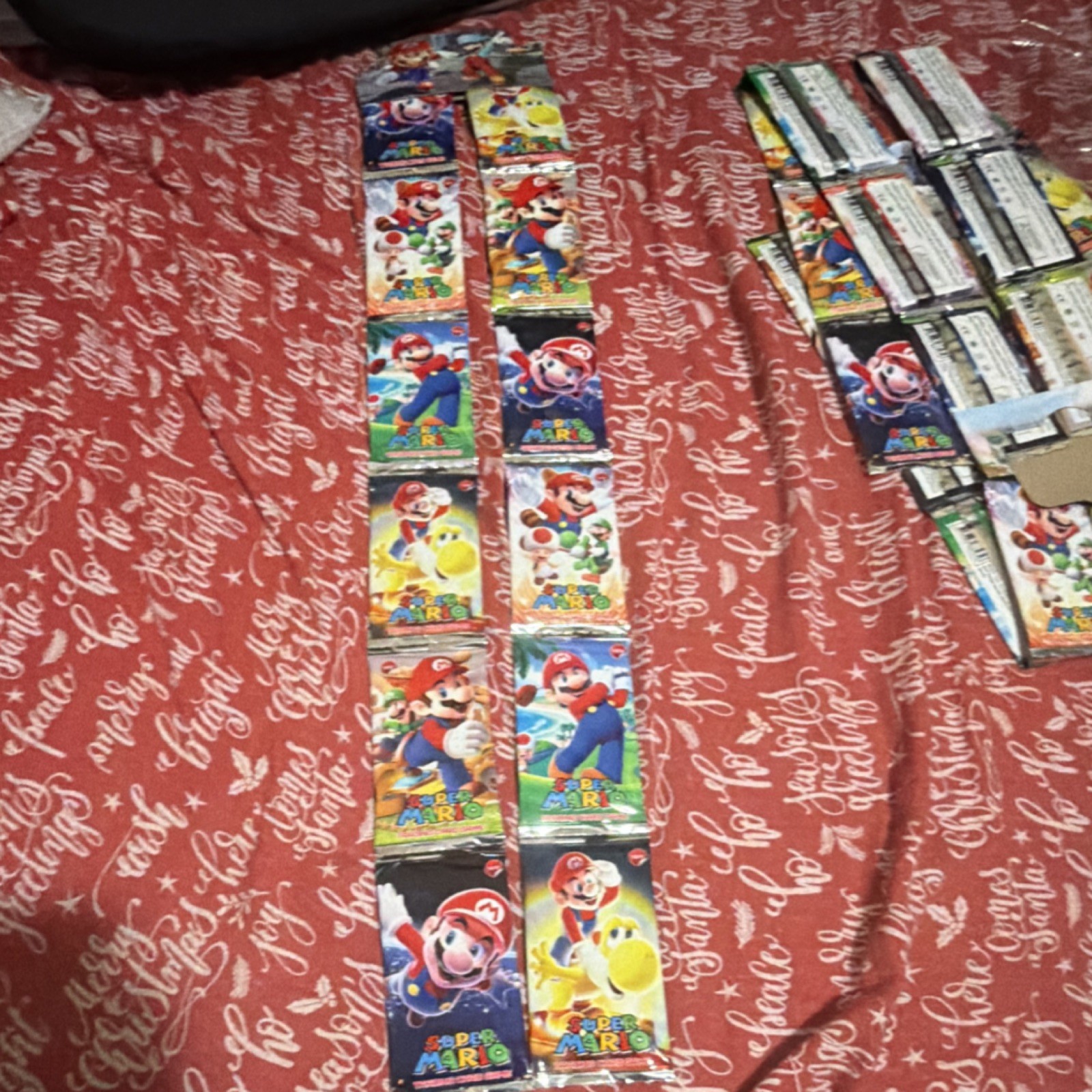 Panini Super Mario Bros. Trading Card Packs Mario Luigi Yoshi