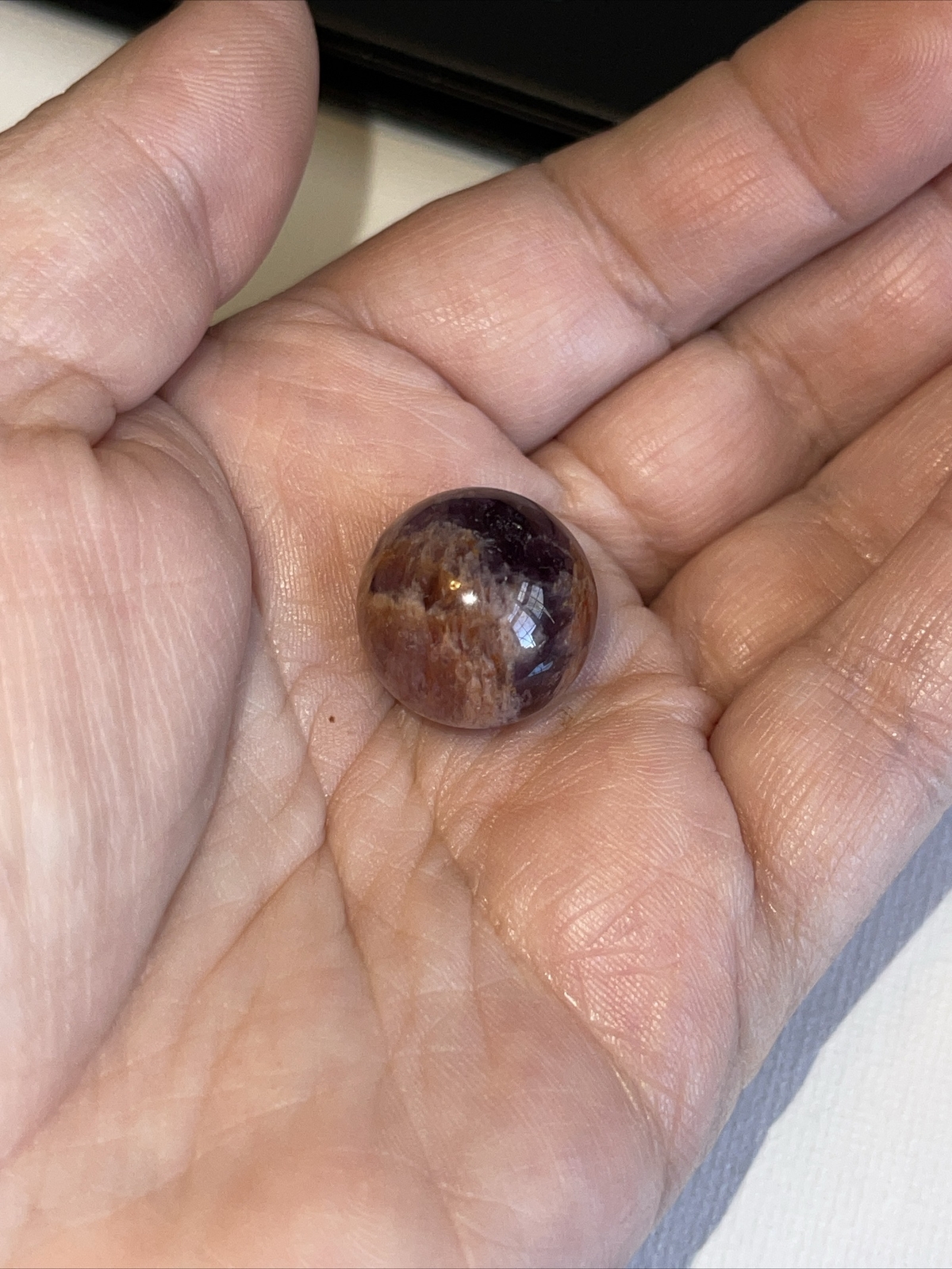 Garden Amethyst Sphere Marble 16.9mm
