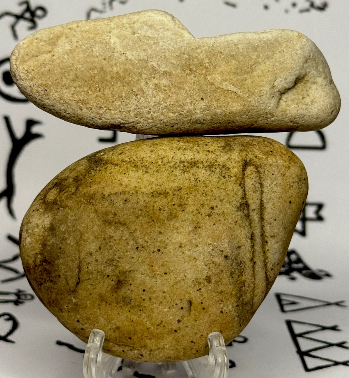 Native American Indian Authentic Artifacts Stone/Tools 2 Total, 4.7 oz • VA