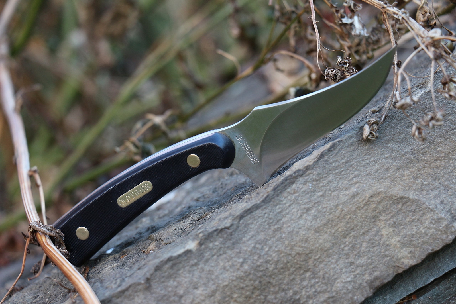Old Timer 152OTCP Sharpfinger 7.1in S.S. Full Tang Fixed Blade Knife with 3.3in