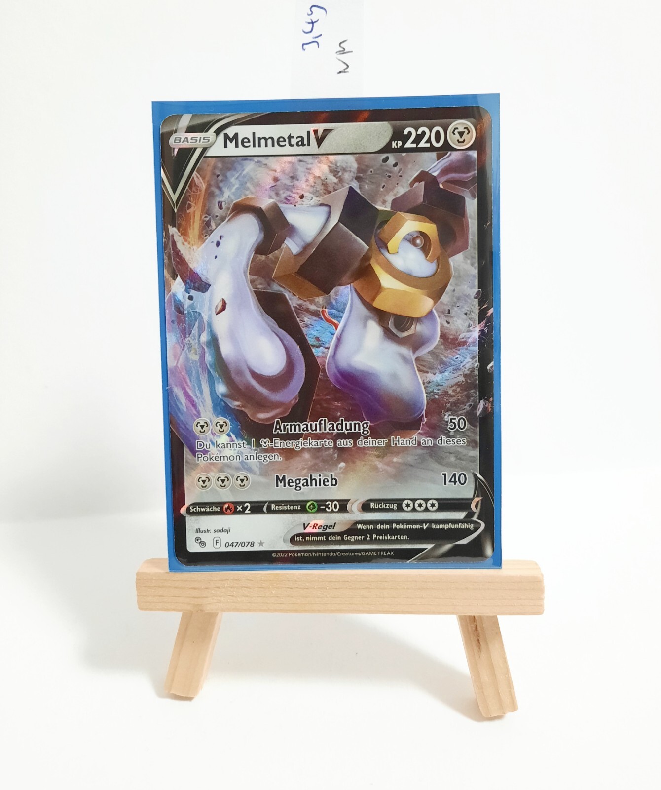 Pokemon Melmetal V 047 Pokemon Go Near Mint Ultra Rare
