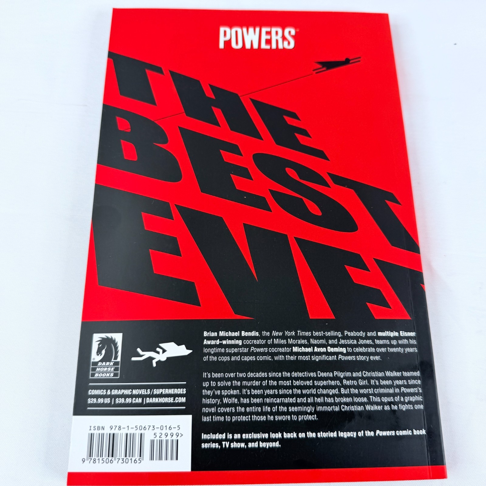 Powers: the Best Ever by Brian Michael Bendis (2022, Dark Horse TPB) Brand New