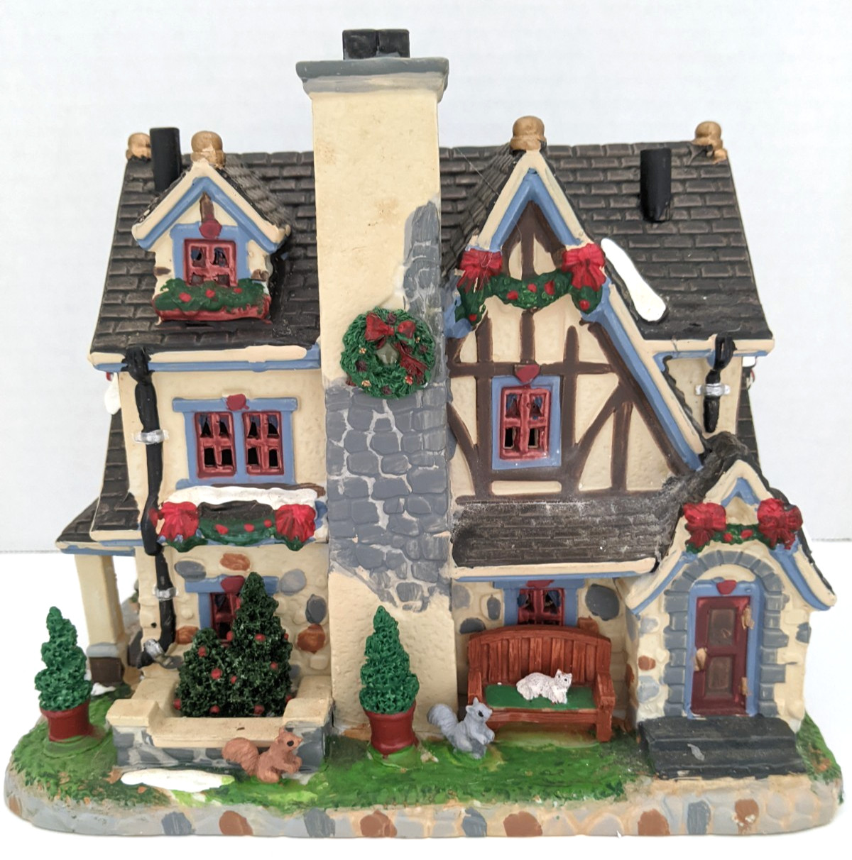 Lemax MORRISON MANOR Retired 2017 Christmas Decor Original Box and Light