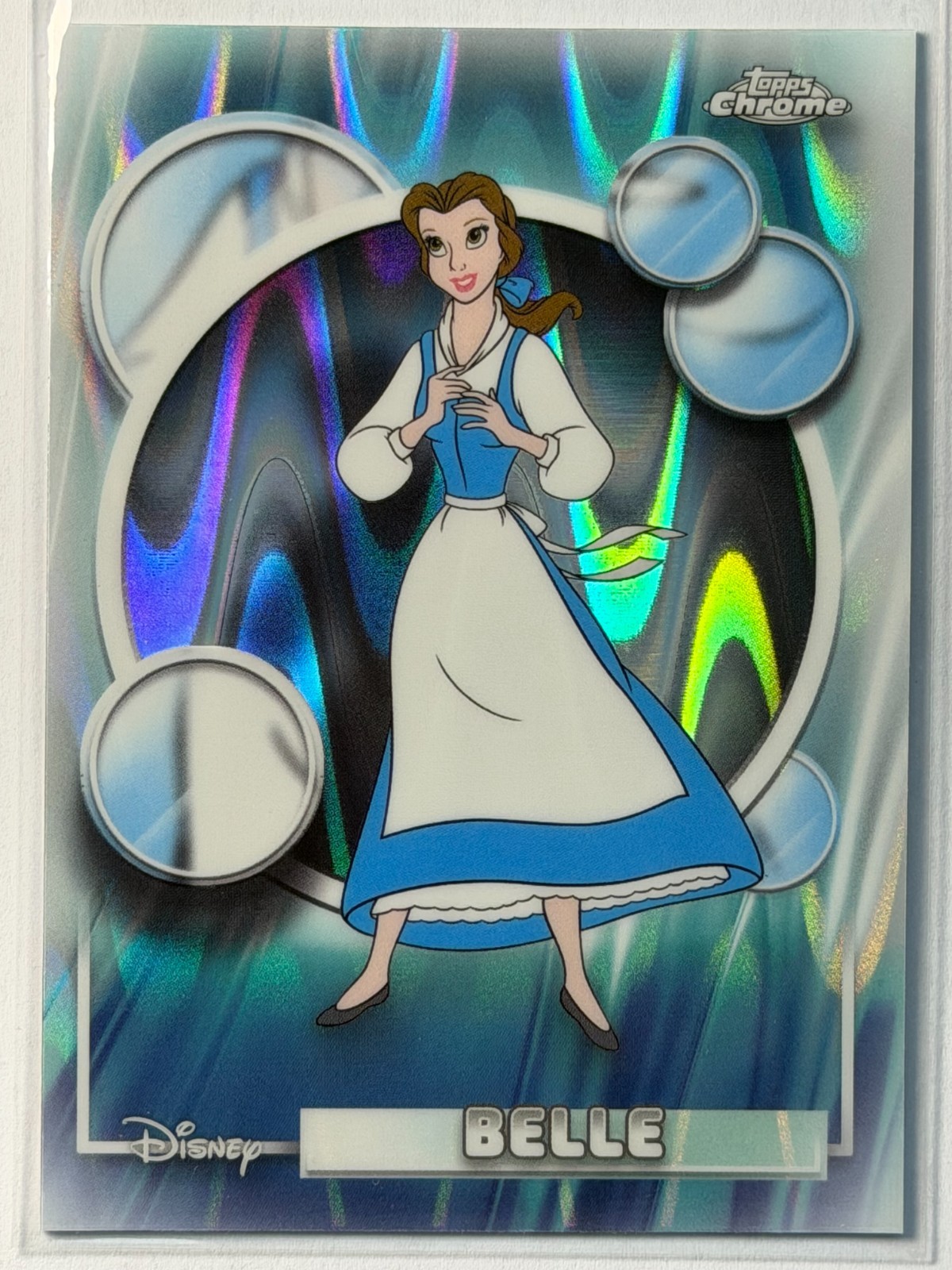2026 Topps Chrome Disney – Belle Beauty and the Beast – Raywave Refractor #35
