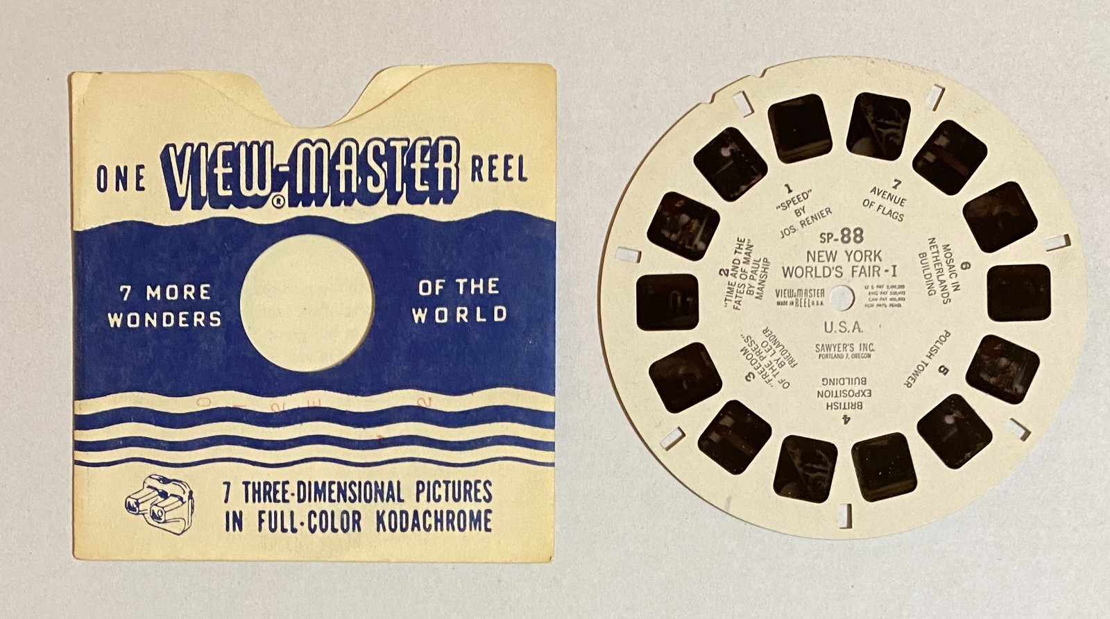 View Master Reels – Special Places SP Reels – Pick Your Own! -Updated 1/25