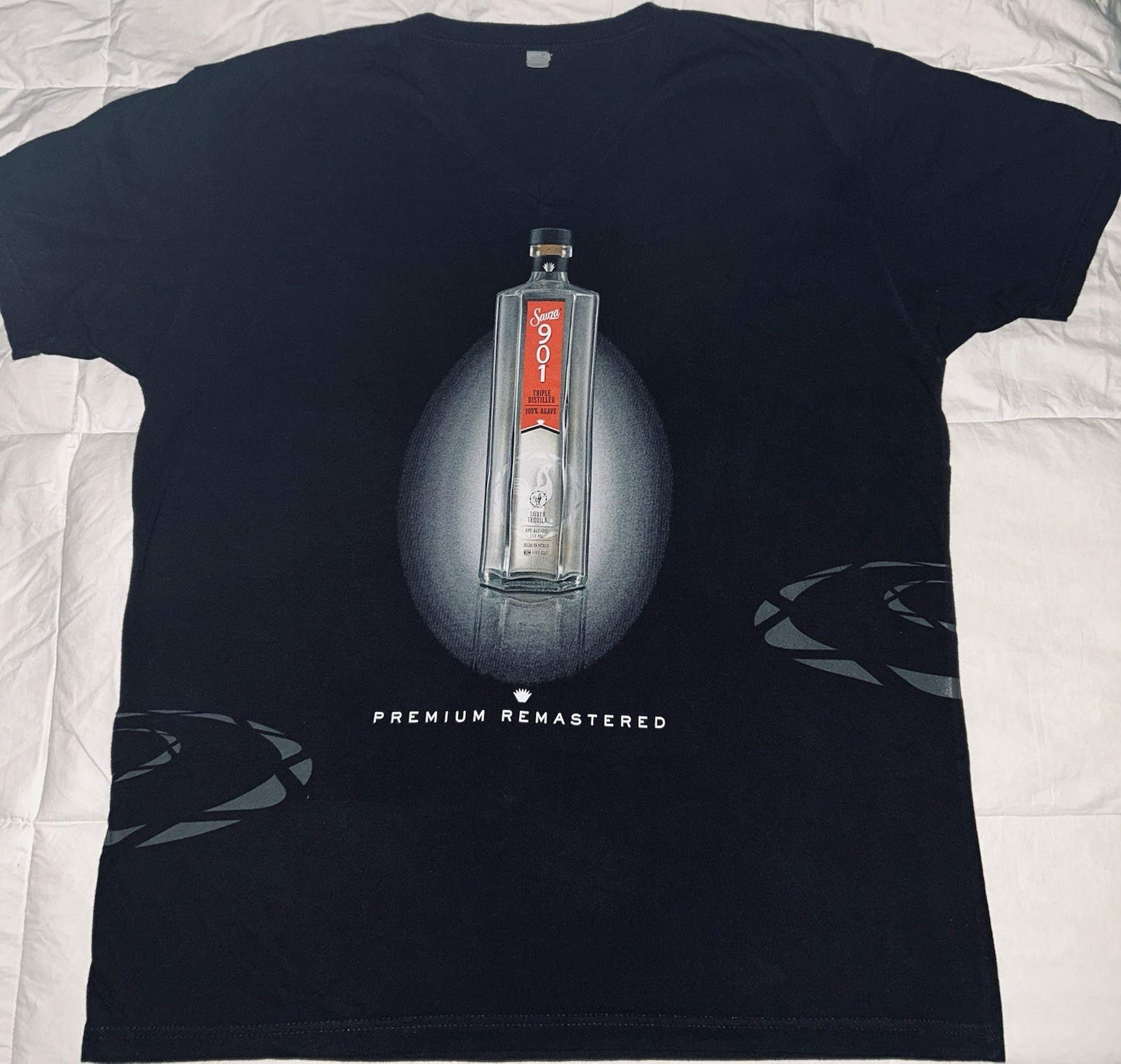 Sauza 901 Justin Timberlake Tequila T-Shirt Black Premium Remastered Graphic L