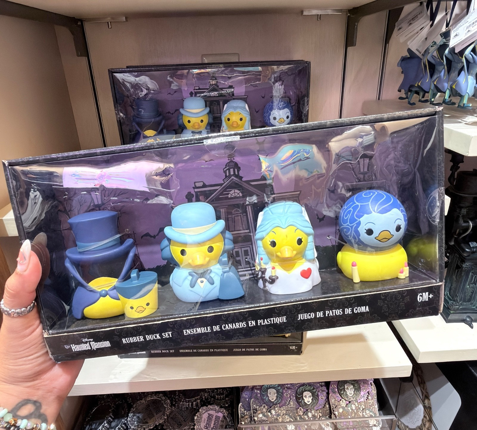 🎃 New Disneyland Resort Haunted Mansion Rubber Ducks Set of 4