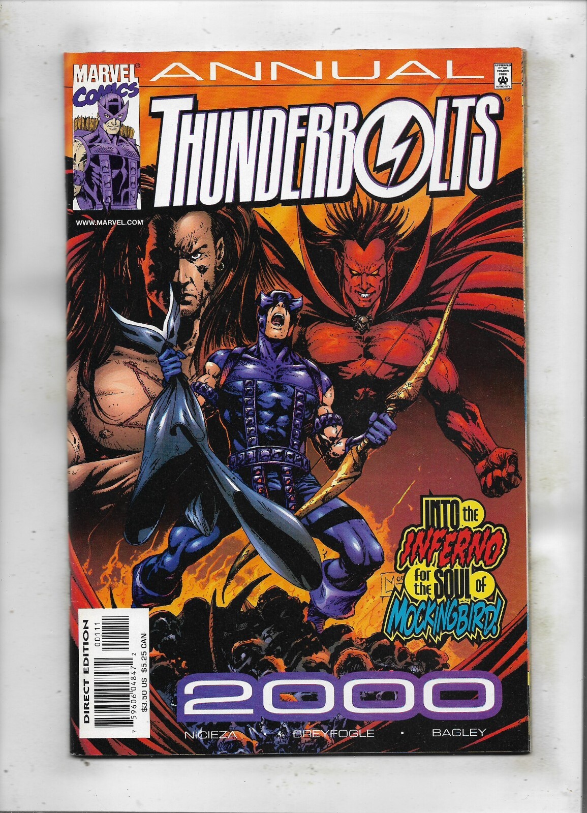 Thunderbolts 2000 Annual Very Fine/Near Mint