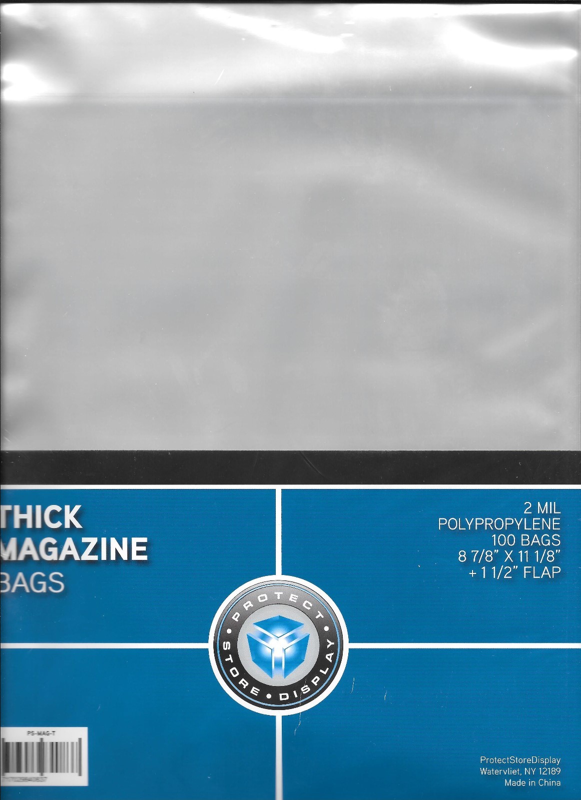 10 THICK MAGAZINE SIZE COLLECTOR BAGS ARCHIVAL SAFE BRAND NEW