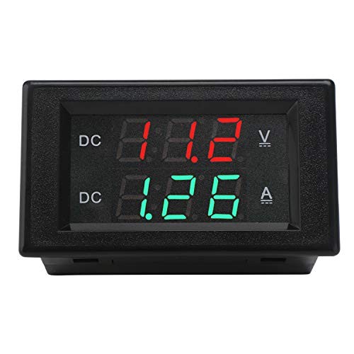 DC 4.5-100V Digital Voltmeter Ammeter Multimeter Panel, DC Amp DC 100V 50A