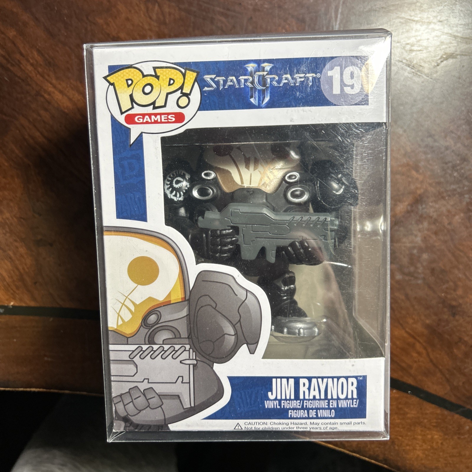 Funko Pop! Games Vinyl: Starcraft – Jim Raynor #19 With Protector